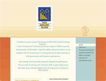 Tablet Screenshot of castraining.com
